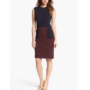Tory Burch Brianna Color block Dress